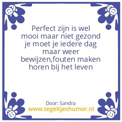 Tegeltje: Waarheid