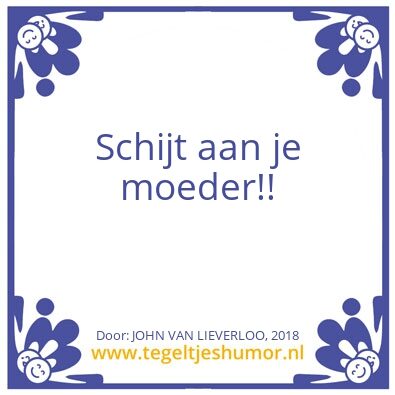 Tegeltje: DAW 6