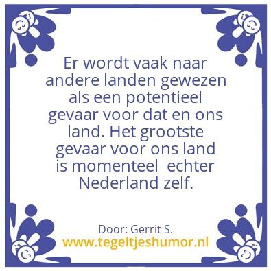 Tegeltje: Ik ben Gerrit.