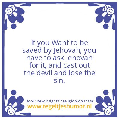 Tegeltje: The devil Lied To You.