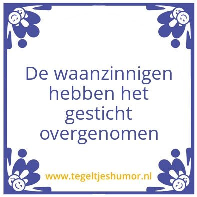 Tegeltje: Vaccinazies