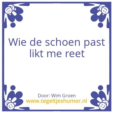 Tegeltje: Humor