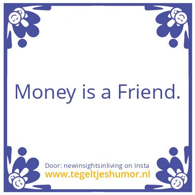 Tegeltje: Discipline is a Friend.