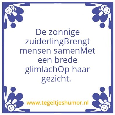 Tegeltje: Het licht