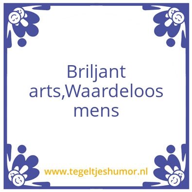 Tegeltje: Gevoel
