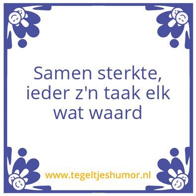 Tegeltje: Hst