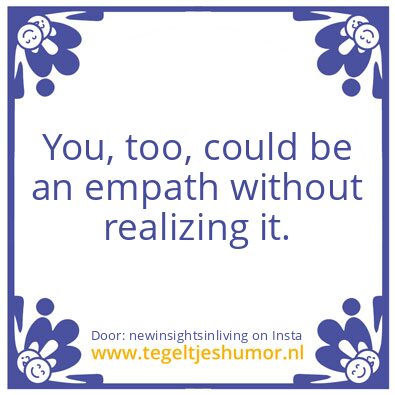 Tegeltje: You, too ?