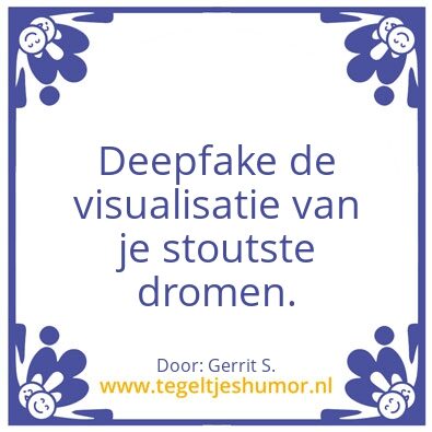 Tegeltje: Ik ben Gerrit.