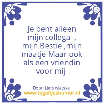 Tegeltje: Lieve Alijda