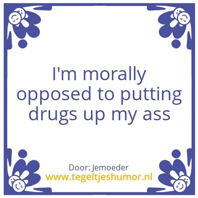 Tegeltje: Jemoeder