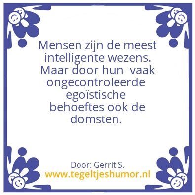 Tegeltje: Ik ben Gerrit.