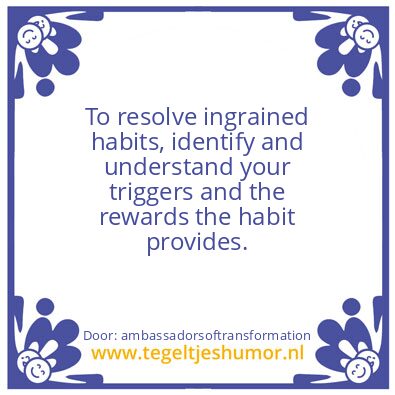 Tegeltje: Triggers.