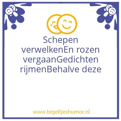 Tegeltje: bolus