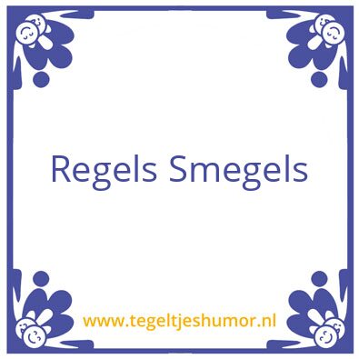 Tegeltje: Machtelds life motto