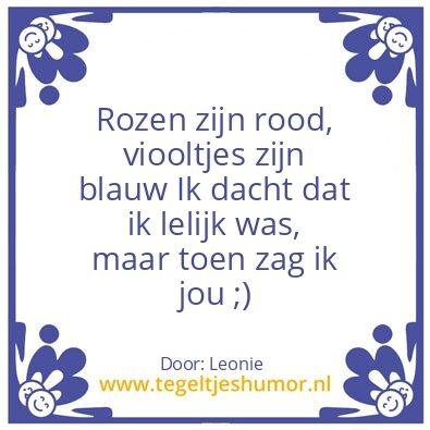 Tegeltje: Leonie