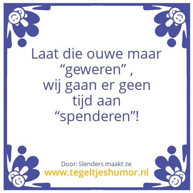 Tegeltje: Geweren
