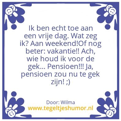 Tegeltje: Geraldine