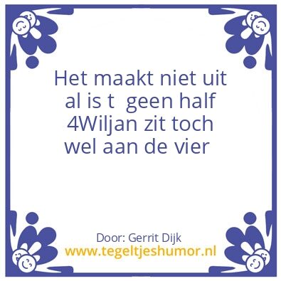 Tegeltje: Gerrit