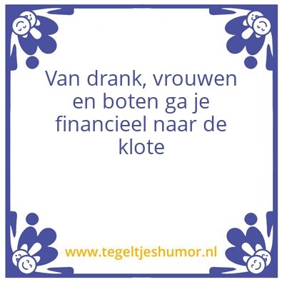 Tegeltje: inspiratie