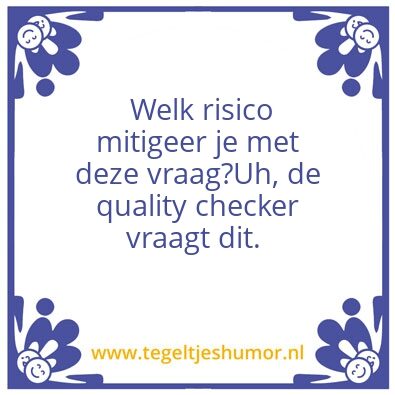 Tegeltje: AAB wijsheid
