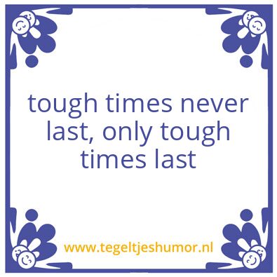 Tegeltje: tough tomes