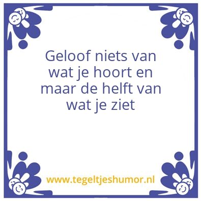 Tegeltje: jeb