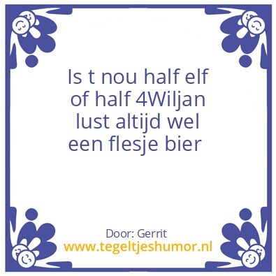 Tegeltje: Gerrit