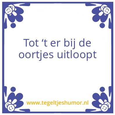 Tegeltje: Mannenweekend 2025