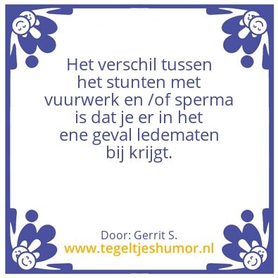 Tegeltje: Ik ben Gerrit.
