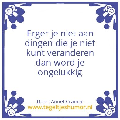 Tegeltje: Slecht