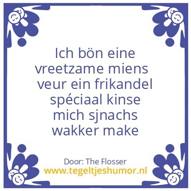 Tegeltje: Spreuken