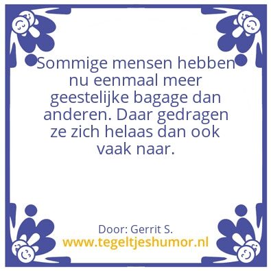 Tegeltje: Ik ben Gerrit.