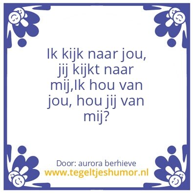 Tegeltje: liefde