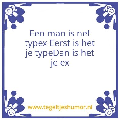 Tegeltje: Typex
