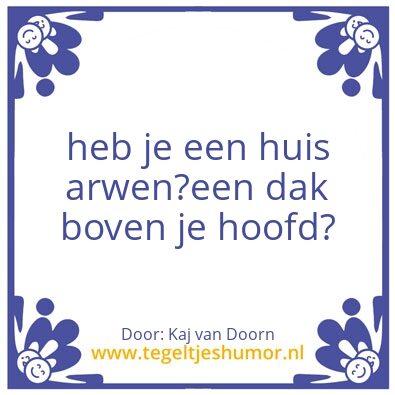 Tegeltje: arwen
