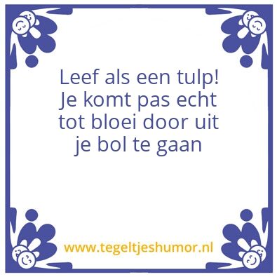 Tegeltje: TULP