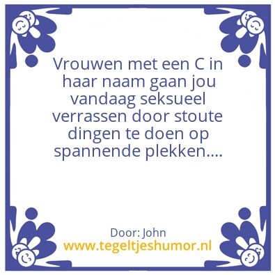 Tegeltje: Spreuk van de dag