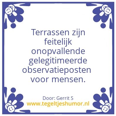 Tegeltje: Ik ben Gerrit