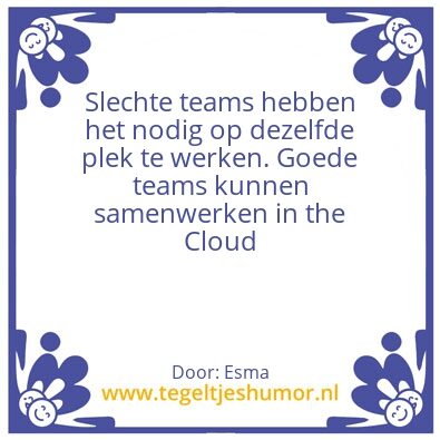 Tegeltje: TOS