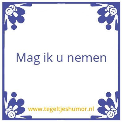 Tegeltje: 2019
