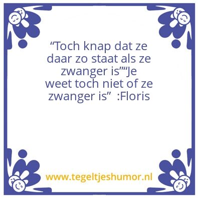 Tegeltje: Floris Den haag