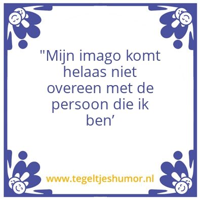 Tegeltje: Imago