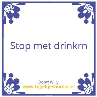 Tegeltje: Janny