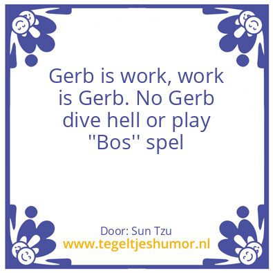 Tegeltje: Hesr