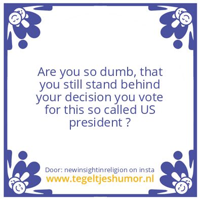 Tegeltje: people.