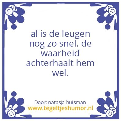 Tegeltje: jantje