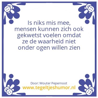 Tegeltje: Wijsheid