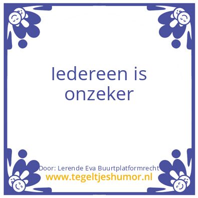 Tegeltje: Startbijeenk Lerende Evaluatie