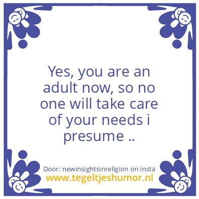 Tegeltje: To turn things around !