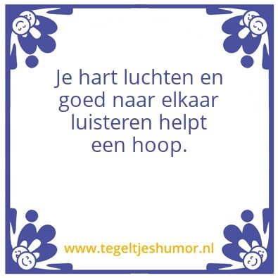 Tegeltje: Op die manier